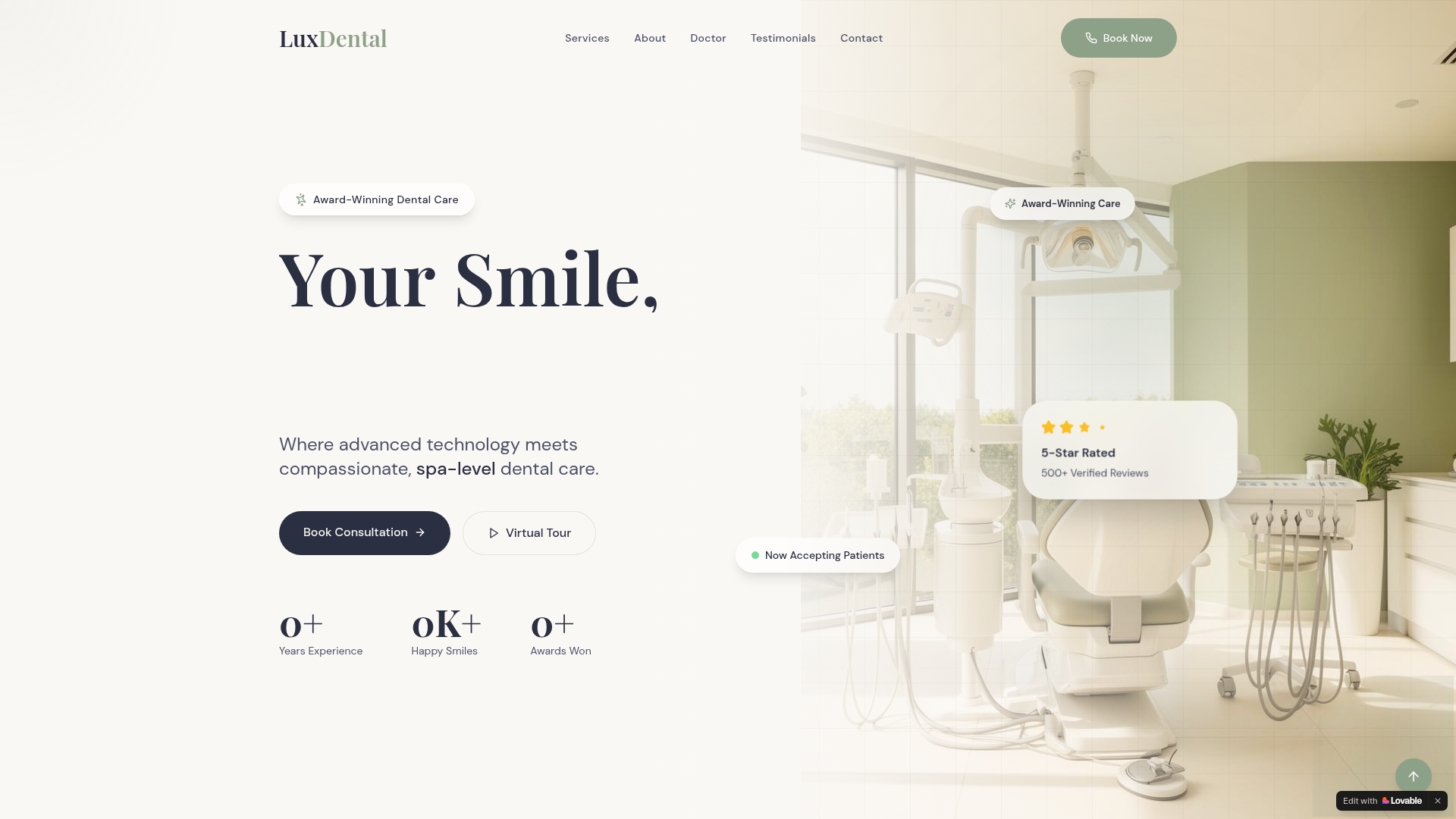 Audit and page plan — website built by TL Web Design
